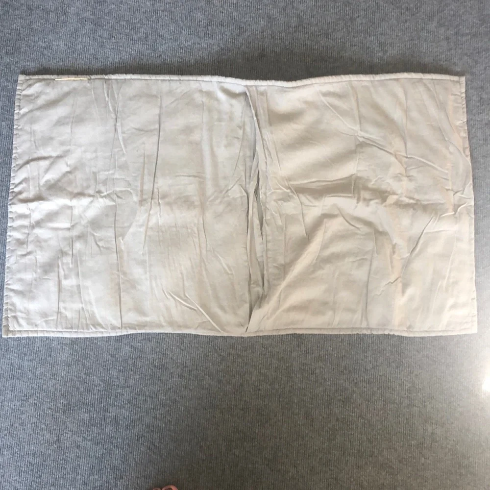1 King Size West Elm Quilted Sham